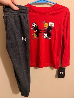 Toddler Under Armour Outfit NWT